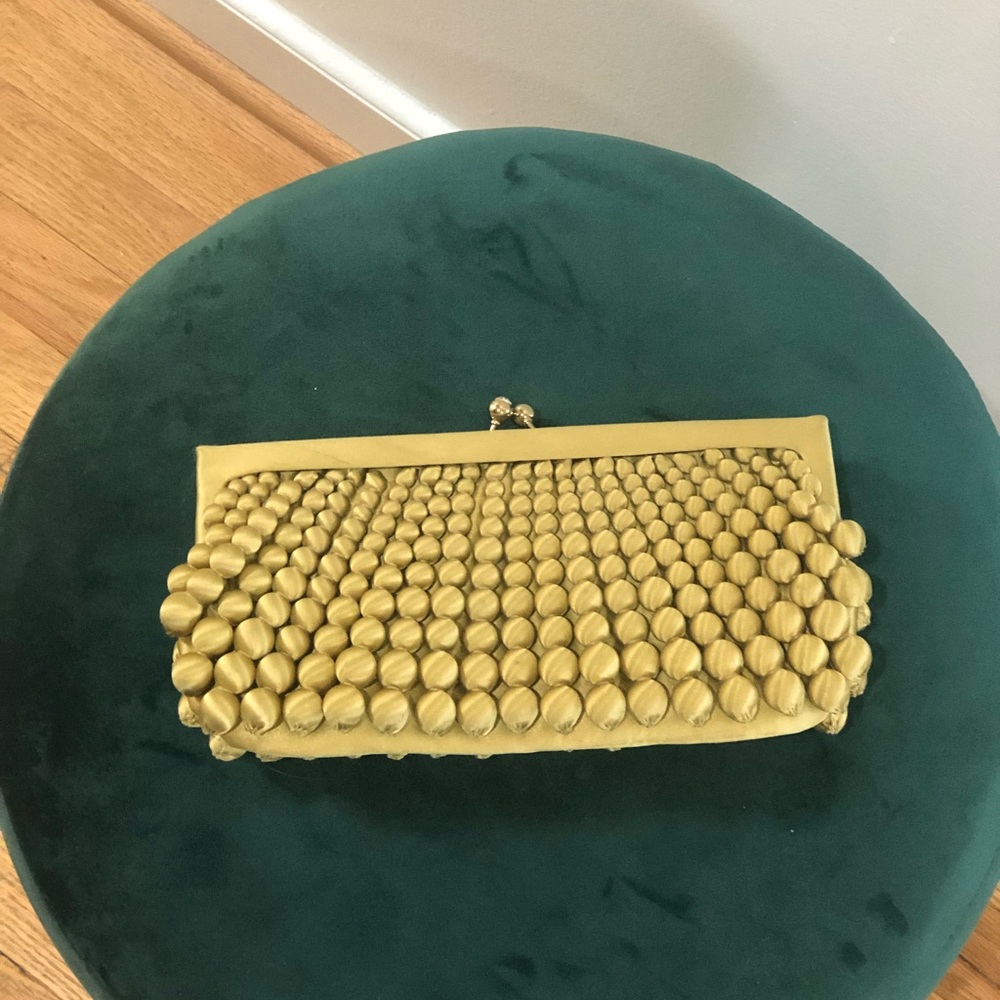 Geometric Silk Clutch